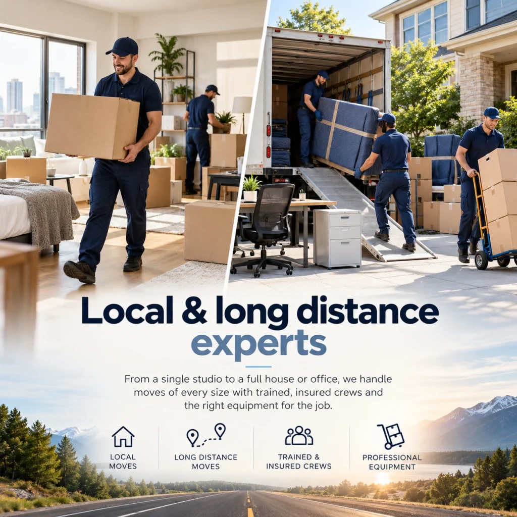Local & long distance experts
